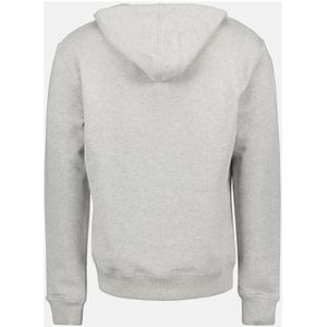 Ami Paris, Sweatshirts & Hoodies, Heren, Grijs, L, Katoen, Logo Hoodie Herfst-Winter Collectie 2024