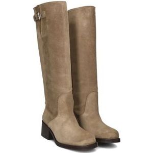 Toral, Schoenen, Dames, Grijs, 42 EU, Suède, Ronnie Suède Hoge Laarzen, Taupe Kleur