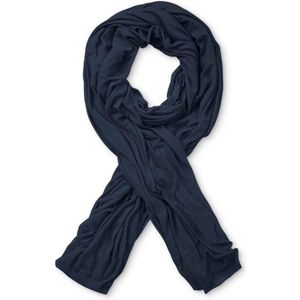 Masai, Accessoires, Dames, Blauw, ONE Size, Klassieke Marine Modal Sjaal