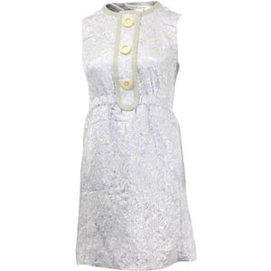 Marc Jacobs Pre-owned, Pre-owned, Dames, Paars, S, Polyester, Pre-owned Polyester dresses