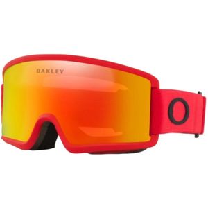 Oakley, Fire Iridium Skibril Rood, unisex, Maat:S