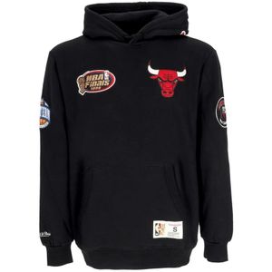 Mitchell & Ness, Sweatshirts & Hoodies, Heren, Zwart, XL, Hoodies