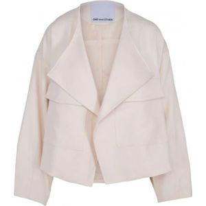 One & Other, Jassen, Dames, Beige, M, Polyester, Coats