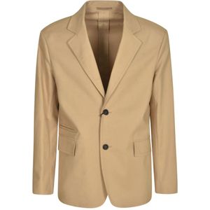 Lanvin, Stijlvolle Jassen Beige, Heren, Maat:S