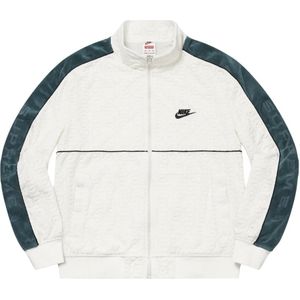 Nike, Jassen, Heren, Wit, S, Velour Track Jacket Limited Edition Wit