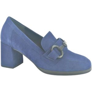 Gabor, Schoenen, Dames, Blauw, 39 EU, Suède, Blauw Suède College+Gar DH.5cm Pumps