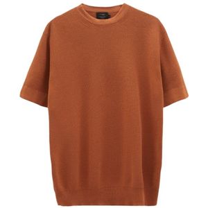 Artknit Studios, T-Shirts Oranje, Heren, Maat:L