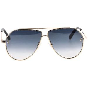 Stella McCartney Pre-owned, Pre-owned, Dames, Geel, ONE Size, Pre-owned Metal sunglasses