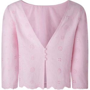 Pepe Jeans, Blouses Roze, Dames, Maat:XS