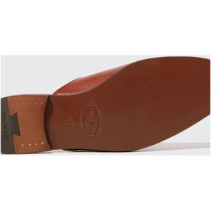 Scarosso, Schoenen, Heren, Bruin, 43 EU, Leer, Cognac Penny Mule