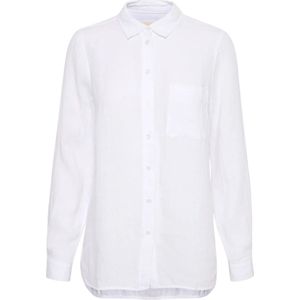 Part Two, Blouses & Shirts, Dames, Wit, L, Linnen, Kivaspw Sh Blouse 30306952 Bright White