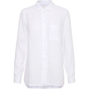 Part Two, Kivaspw Sh Blouse 30306952 Bright White Wit, Dames, Maat:L