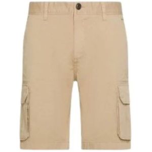 Sun68, Korte broeken, Heren, Beige, W29, Katoen, Shorts