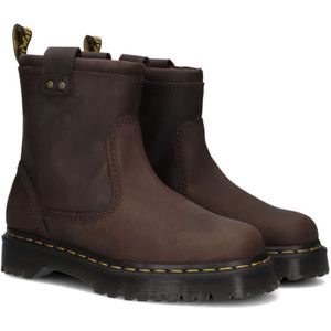 Dr. Martens, Schoenen, Dames, Bruin, 37 EU, Leer, Bruine Leren Aniastone Low Laarzen