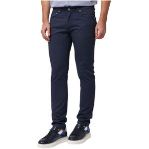 Harmont & Blaine, Slim-fit Jeans Blauw, Heren, Maat:L