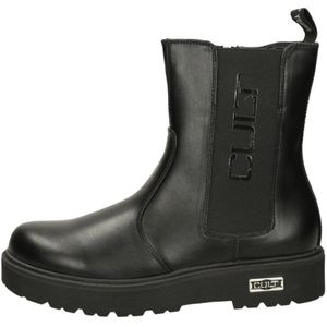 Cult, Schoenen, Dames, Zwart, 39 EU, Leer, Klassieke Veterschoenen