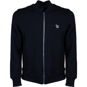 PS By Paul Smith, Zebra Logo Bomberjack Zwart, Heren, Maat:L