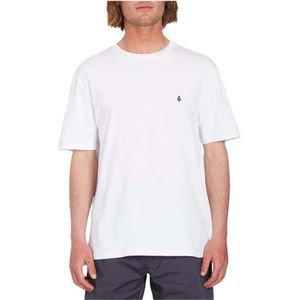 Volcom, Tops, Heren, Wit, L, Stone Blanks T-shirt