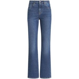 Etro, Flared Jeans Blauw, Dames, Maat:W28