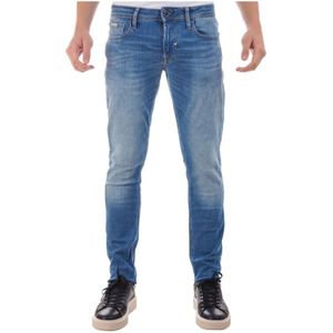 Antony Morato, Jeans, Heren, Blauw, W29, Denim, Slim-fit Jeans