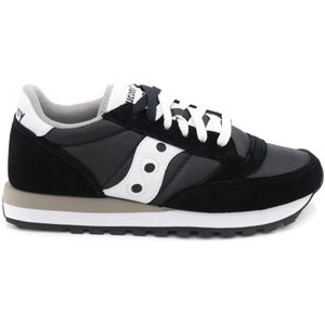 Saucony, Zwarte Jazz Sneakers Zwart, Heren, Maat:46 EU