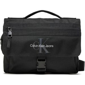 Calvin Klein, Tassen, Heren, Zwart, ONE Size, Polyester, Handbags