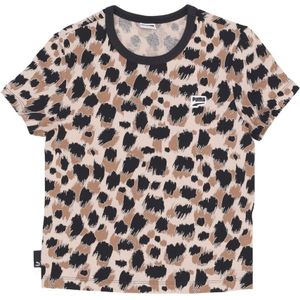 Puma, T-Shirts Bruin, Dames, Maat:XS