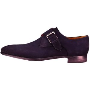 Magnanni, Stijlvolle Thunder Loafer in Donkerblauw Paars, Heren, Maat:45 EU