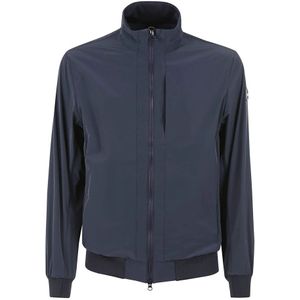 Colmar, Sport, Heren, Blauw, 3Xl, Nylon, Blauwe Bomber Windjack voor Mannen