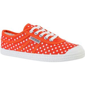 Kawasaki, Schoenen, Dames, Veelkleurig, 41 EU, Suède, Polka Dot Canvas Sneakers