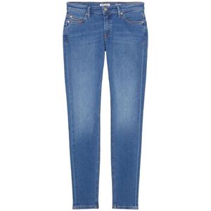 Marc O'Polo, Jeans, Dames, Blauw, W29 L30, Katoen, Jeans model SIV skinny low waist