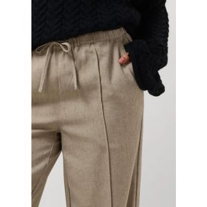 Modström, Broeken, Dames, Beige, XS, Beige Stijlvolle Broek