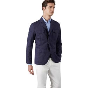 Hackett, Blazers Blauw, Heren, Maat:L