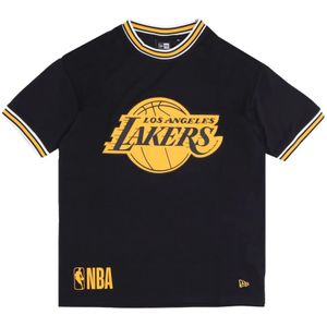 New Era, Sport, Heren, Zwart, M, Polyester, NBA Team Logo Mesh Tee