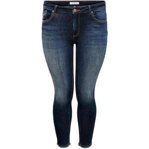 Only Carmakoma, Skinny jeans Blauw, Dames, Maat:7XL L32