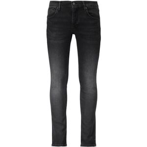 Antony Morato, Jeans, Heren, Zwart, W36, Katoen, Zwarte Super Skinny Fit Jeans - Gilmour