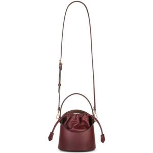 Etro, Saturn Bombonera Tas Rood, Dames, Maat:ONE Size