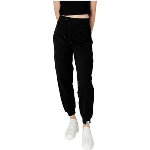 Calvin Klein Jeans, Trainingsbroeken Zwart, Dames, Maat:S
