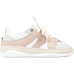 Mason Garments, Schoenen, Dames, Beige, 42 EU, Venice sneakers creme