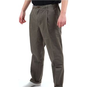 40Weft, Broeken, Heren, Groen, S, Katoen, Groene Chino Broek