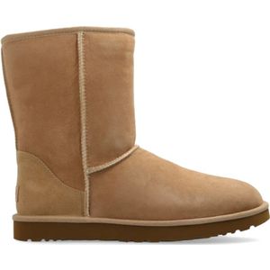 Ugg, Schoenen, Dames, Beige, 41 EU, Nylon, Klassieke Short II Laarzen