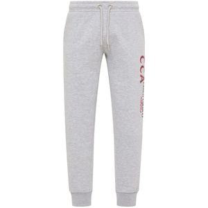 Carlo Colucci, Broeken, Heren, Grijs, XL, Katoen, Atletico Sweathose D`Amato - Unieke joggingbroek