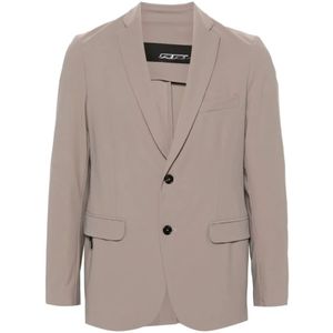 Rrd, Technische Blazer Beige, Heren, Maat:L