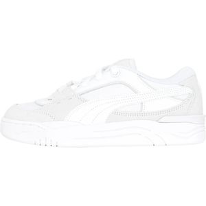 Puma, Schoenen, Dames, Wit, 38 EU, Leer, Skater Sneakers Wit Laag Profiel