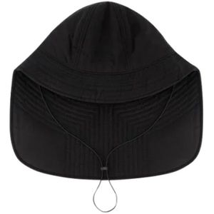 Y-3, Accessoires, Dames, Zwart, ONE Size, Zwarte synthetische bucket hoed