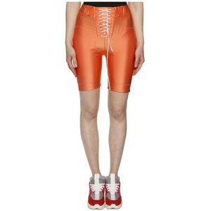 Unravel Project, Korte broeken, Dames, Oranje, M, Lange shorts