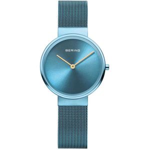 Bering, Accessoires, Dames, Blauw, ONE Size, Blauwe Quartz Dameshorloge