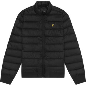 Lyle & Scott, Jassen, Heren, Zwart, XL, Gewatteerde jas met opstaande kraag