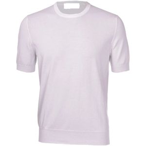 Paolo Fiorillo Capri, Tops, Heren, Paars, XL, Katoen, Organisch Katoen Vintage T-shirt