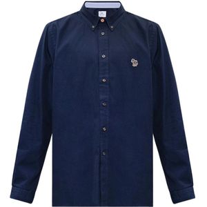 PS By Paul Smith, Katoenen shirt Blauw, Heren, Maat:XL